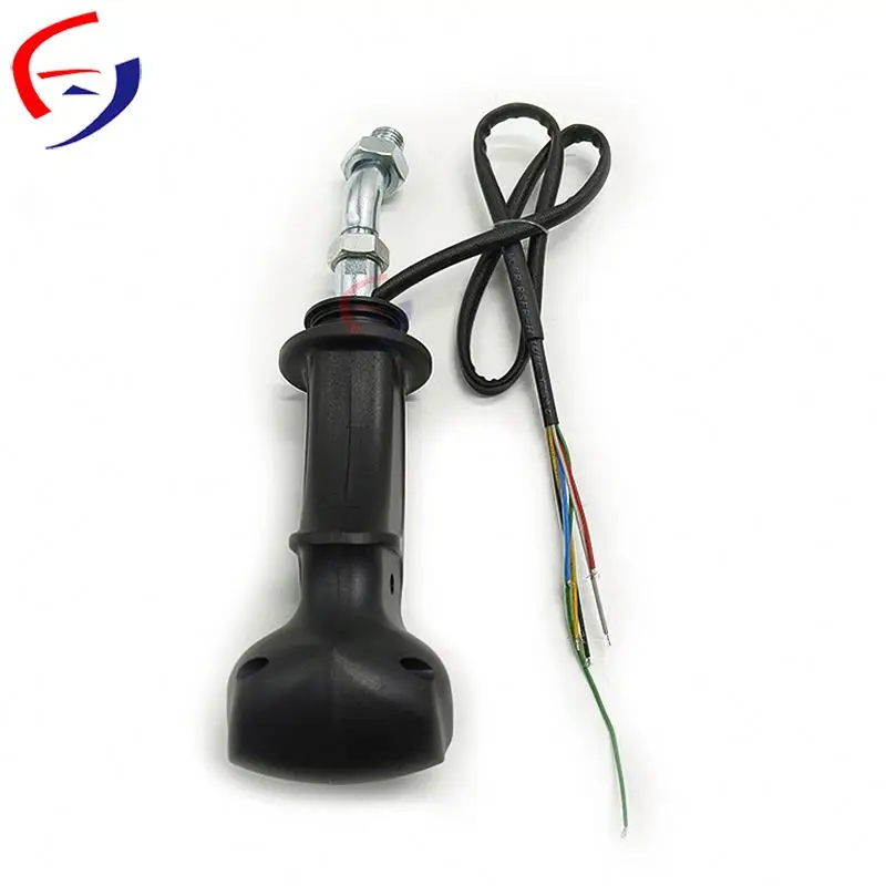 Operating Handle For Wood Grabbers, Agricultural Machines, Harvesters, Joysticks, Retrofitted Electric Controls, With 6 Buttons.