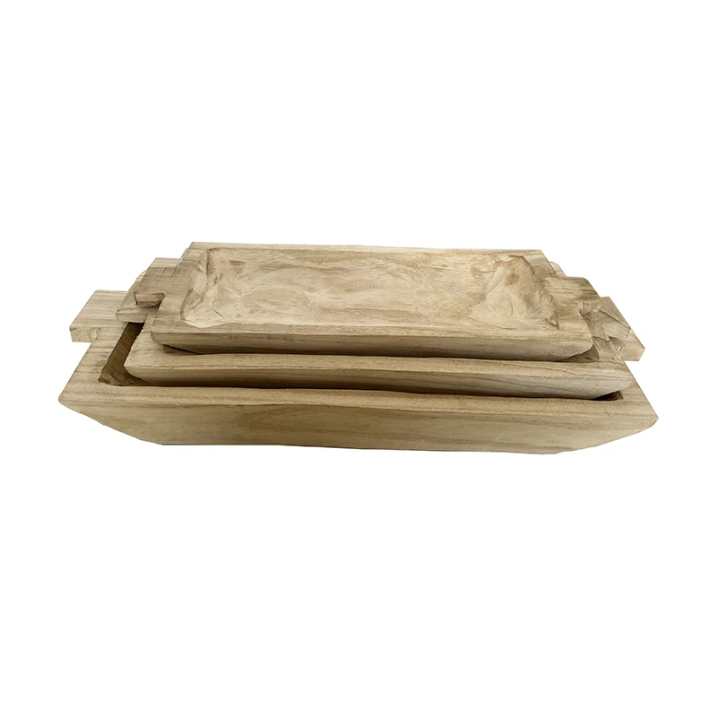 wood crafts tray wooden crafts and handy craft tray wholesale farmhouse decoration rustic decor Wooden Trays