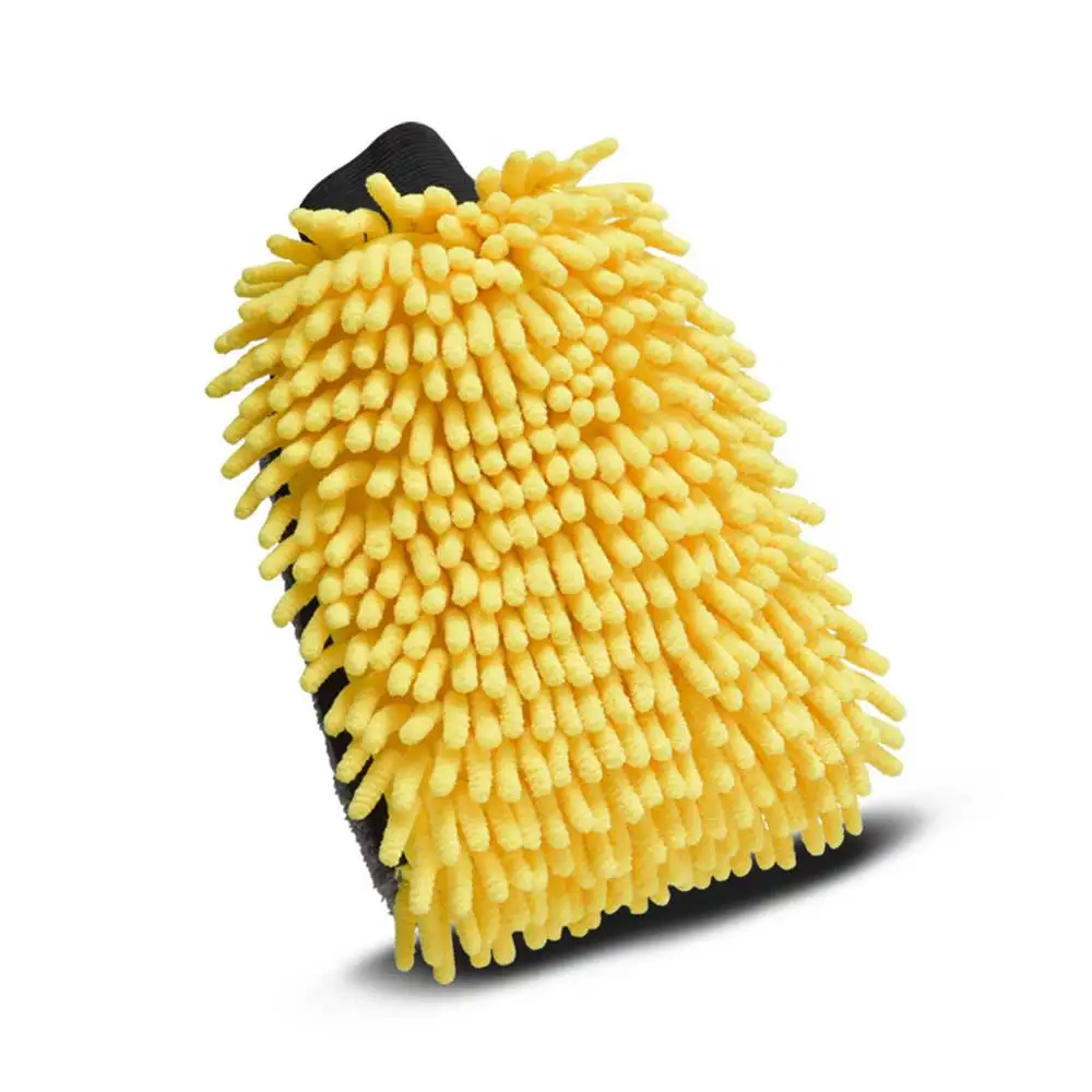 
Wholesale Dual-Sided Microfiber Waterproof Wash Gloves for Car Kitchen Office Cleaning 