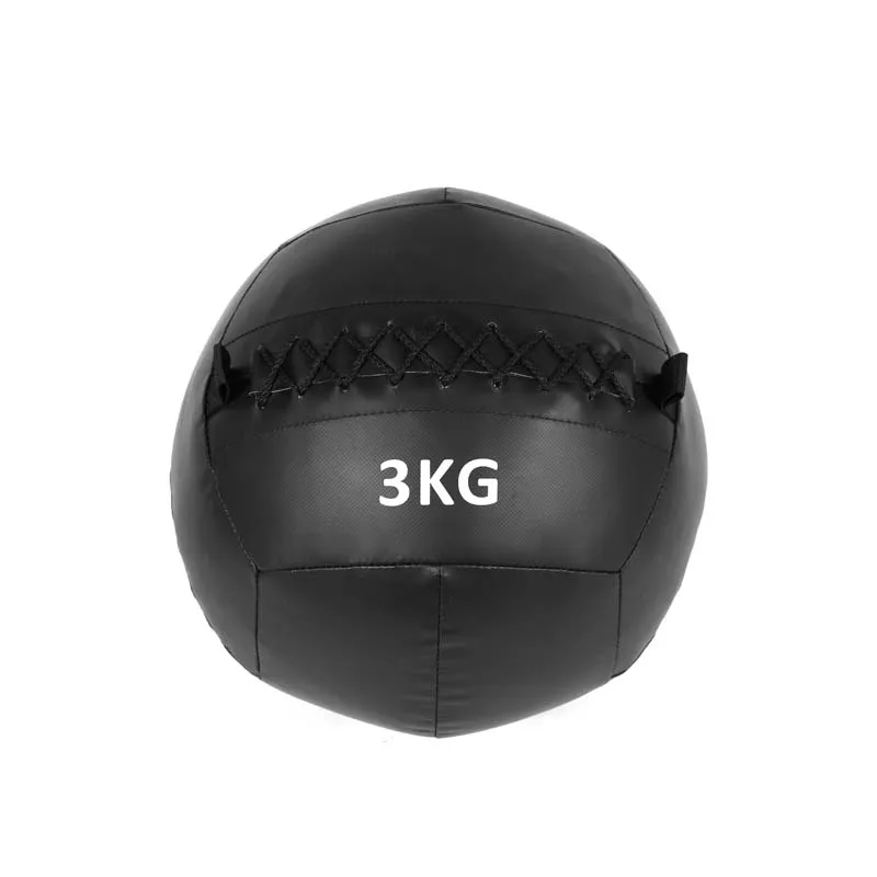 Gym Power Workout Exercise Fitness PU Leather Medicine Ball Weighted Cross Training Tool Workout PVC Slam Wall Medicine Ball