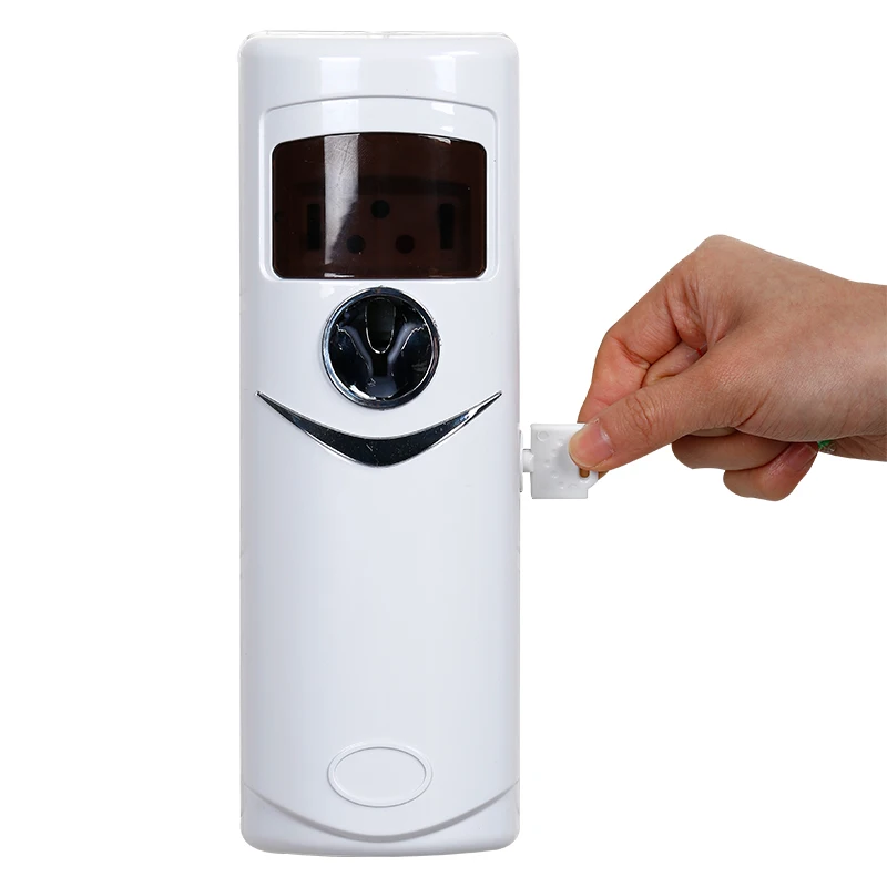 Smart automatic perfume dispenser  hotel air freshener dispenser 300 ml cans spraying Light Sensor  LED Aerosol Dispenser