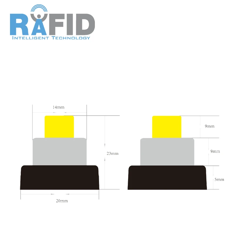 RAFID Cable Seal Security Tamper Proof Rfid Uhf Cable Seal Tag