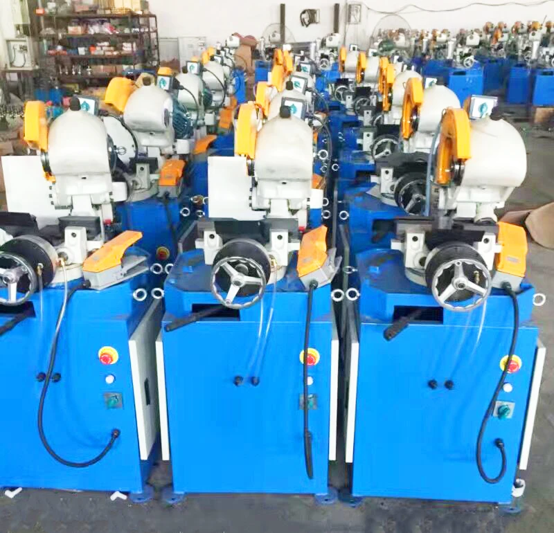 MC-275B pipe cutting machine Pneumatic pipe cutting machine semi automatic