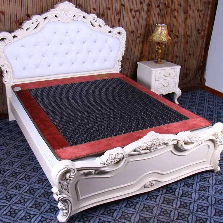 
China massage mattress jade heated photon tourmaline health mattress 