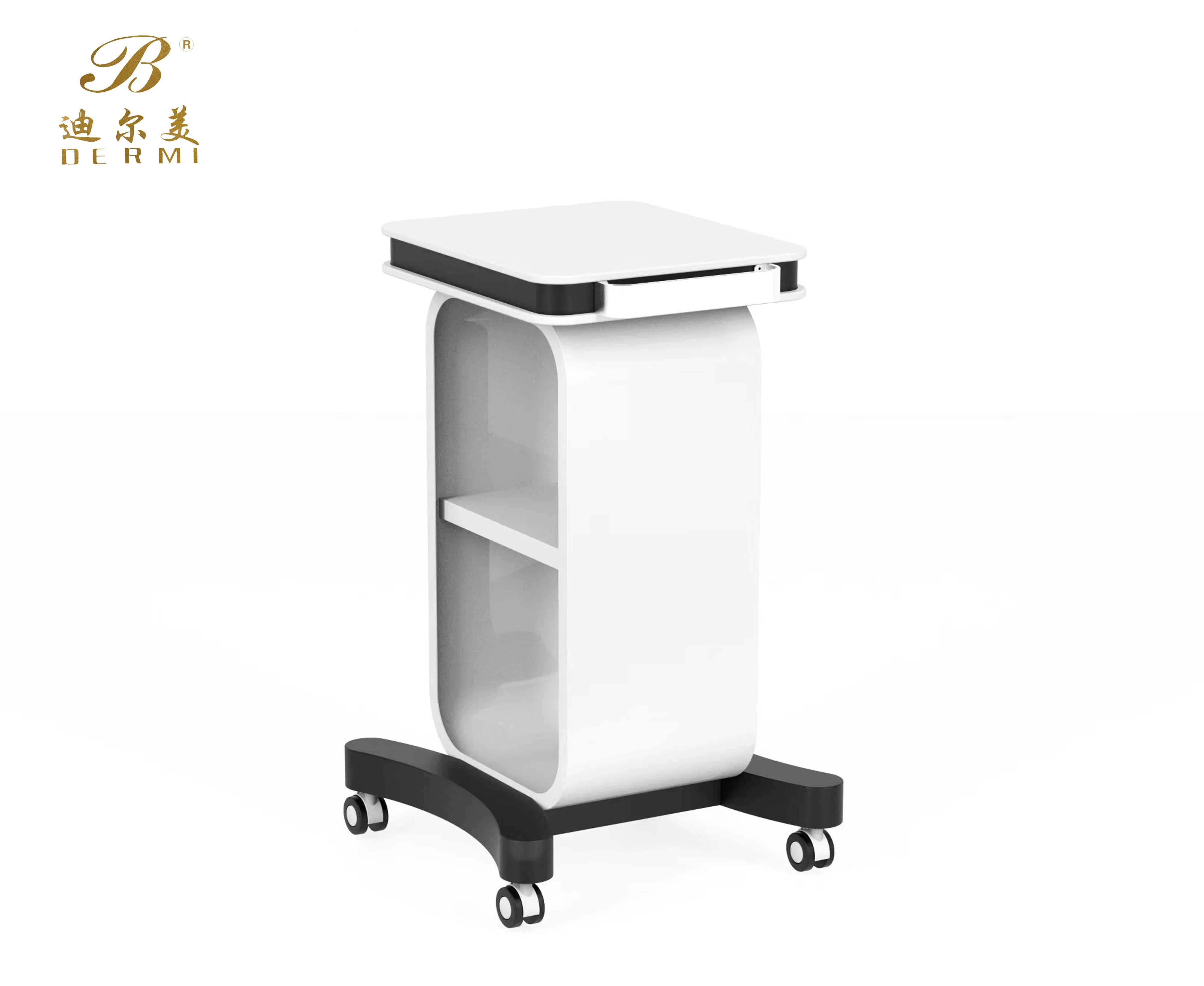 All lron reinforcement equipment trolley professional facial machine beauty salon tool trolly cart