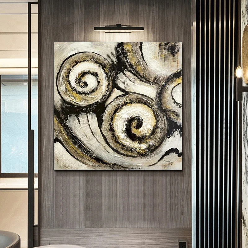 Modern Abstract Oil Painting on Canvas Posters and Prints Wall Art Painting  Abstract Art Picture for Living Room Home Decor