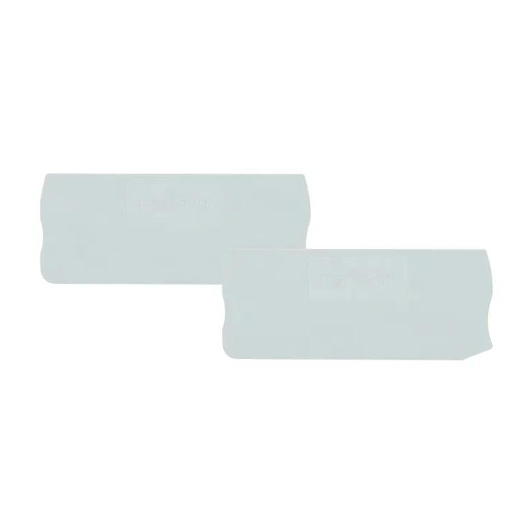 D-ST4-TWIN Din Rail Terminal Block Accessories End Cover