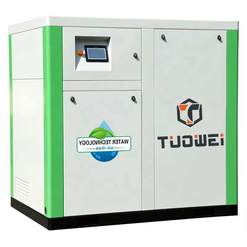 
 120 л. С. 90 кВт смазка для воды без масла роторный винтовой воздушный компрессор  