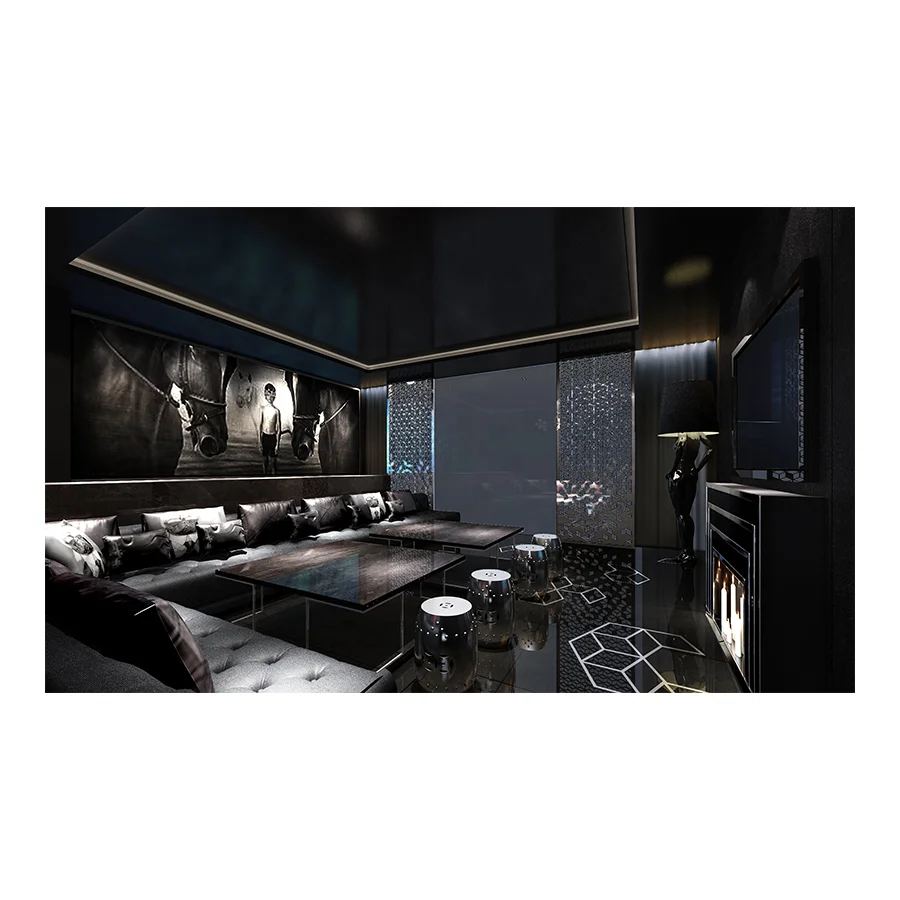 
Luxury Restaurant Bar Counter Customized Hotel Bar Counter Design Restaurant Furniture 