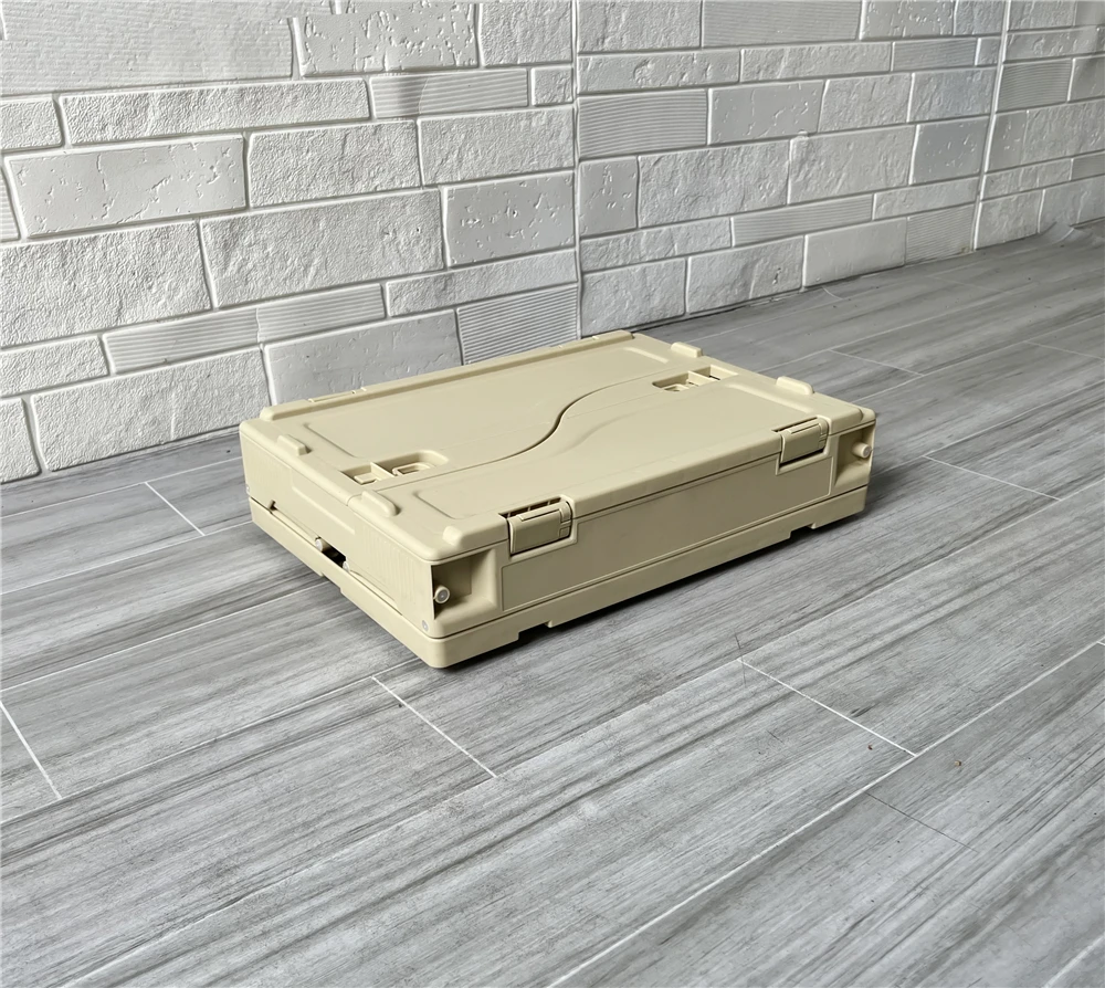 Chinese professional factory manufacturer customized 20 L plastic moving tote collapsible storage box crate plastic bin
