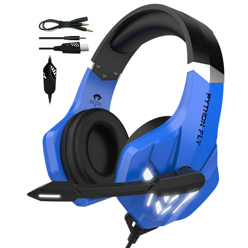Проводные наушники Rgb с Usb, стерео наушники 7,1 с шумоподавлением, игровые наушники, наушники для геймера, наушники для геймера, 4