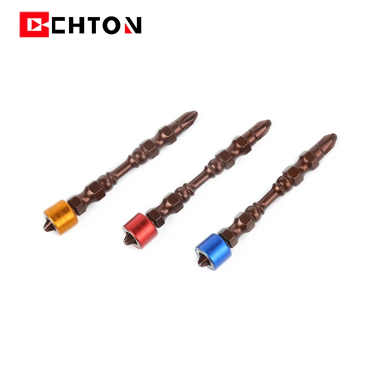 High Quality Taiwan S2 Precision Double Head Screwdriver Bit With Strong Magnetic Ring
