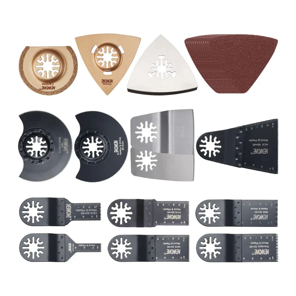 NEWONE C24 Oscillating Tool Saw Blades, Multi-function Multi-purpose tool, electric power tool saw blade, scraper, cutting