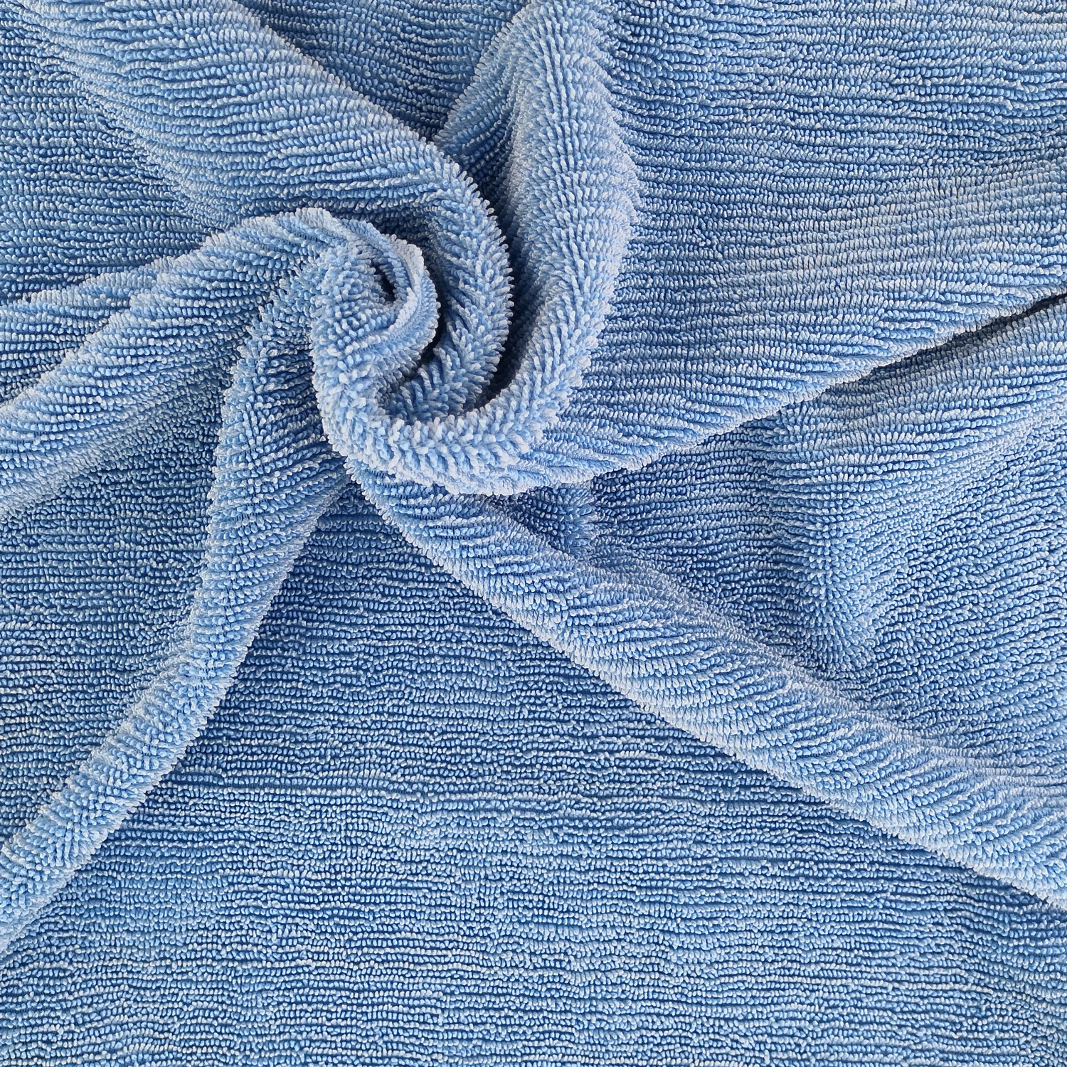 Factory Wholesale OEM  Knitted Polyester cloth 450 gsm Microfiber Warp Twist Fabric In Roll For Mop Pad