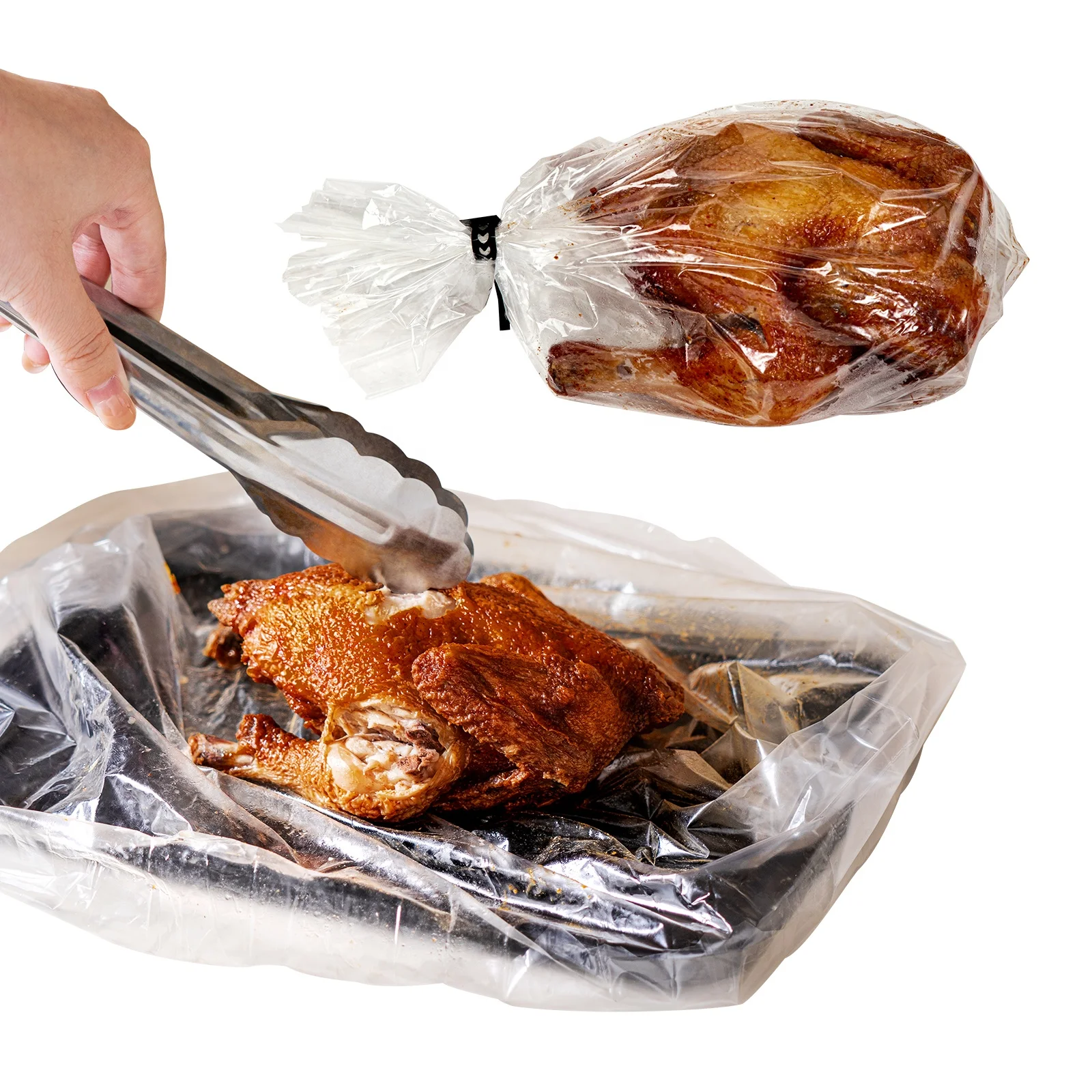 Large Size Turkey Oven Bags Oven Cooking Roasting Bags for Chicken Meat Ham Seafood Vegetable