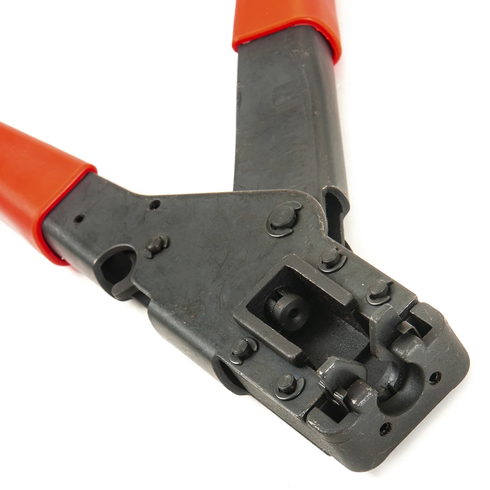 Rg6 Network Cable Crimper Coaxial Compression Connector Stripper Tool