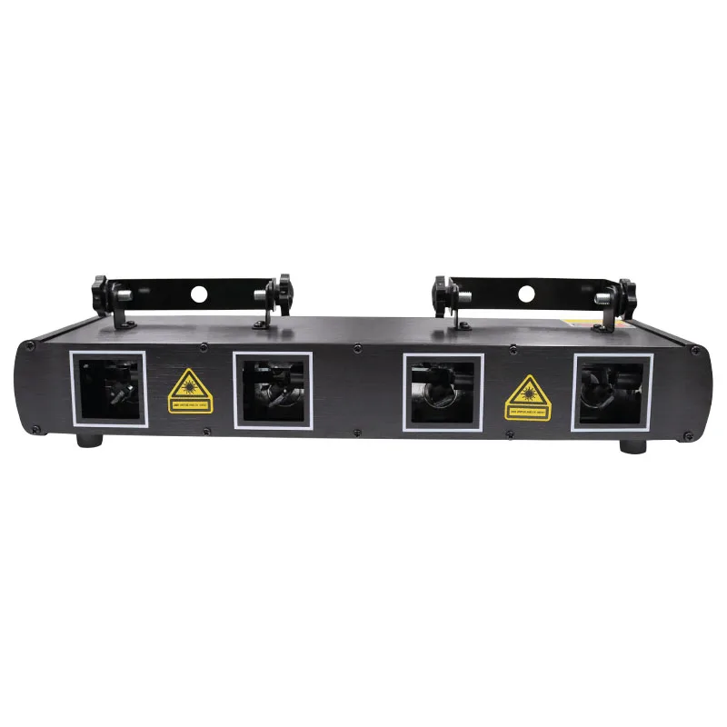 NEW RGB 4 Beam Moving Head Strobe Light LED Disco Laser Stage Lights