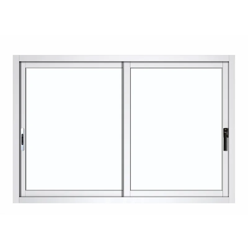 Australia standard Horizontal Sliding Matt Black Color Double glazed Sliding Window Cheap Price With Mosquito Screen