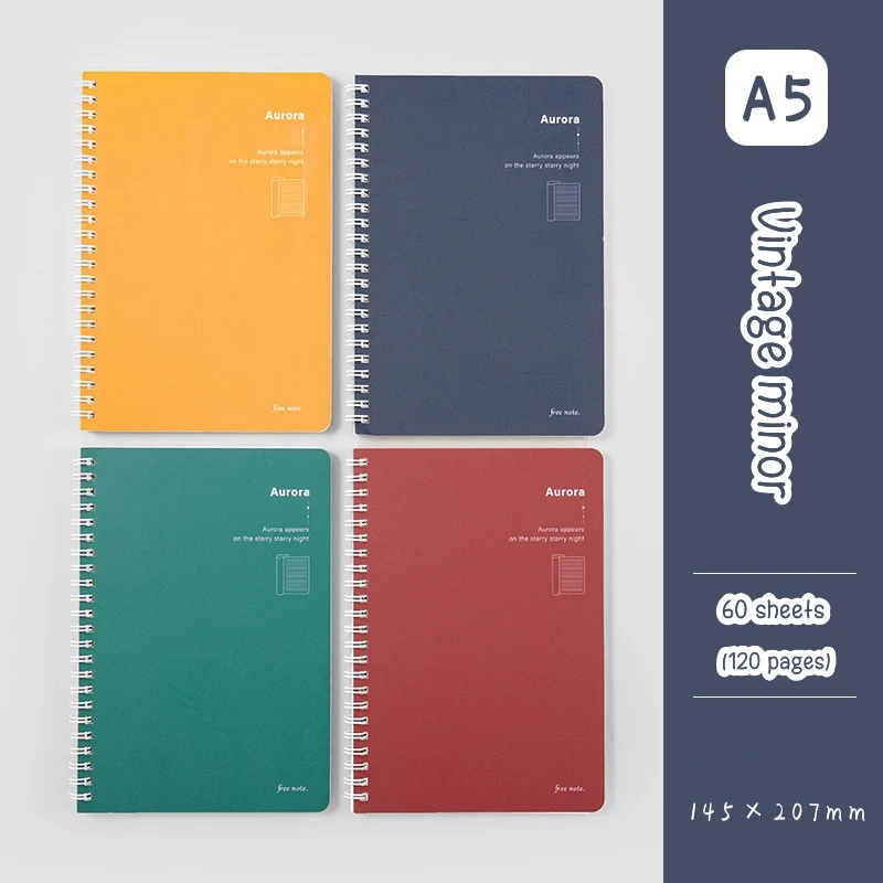 Wholesale Student Cute Notepad A5 Spiral Notebook Customizable Cute Journal Notebook Libretas