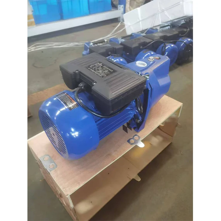 Cast iron domestic self-priming water pump high pressure electric copper wire motor jet pump for household