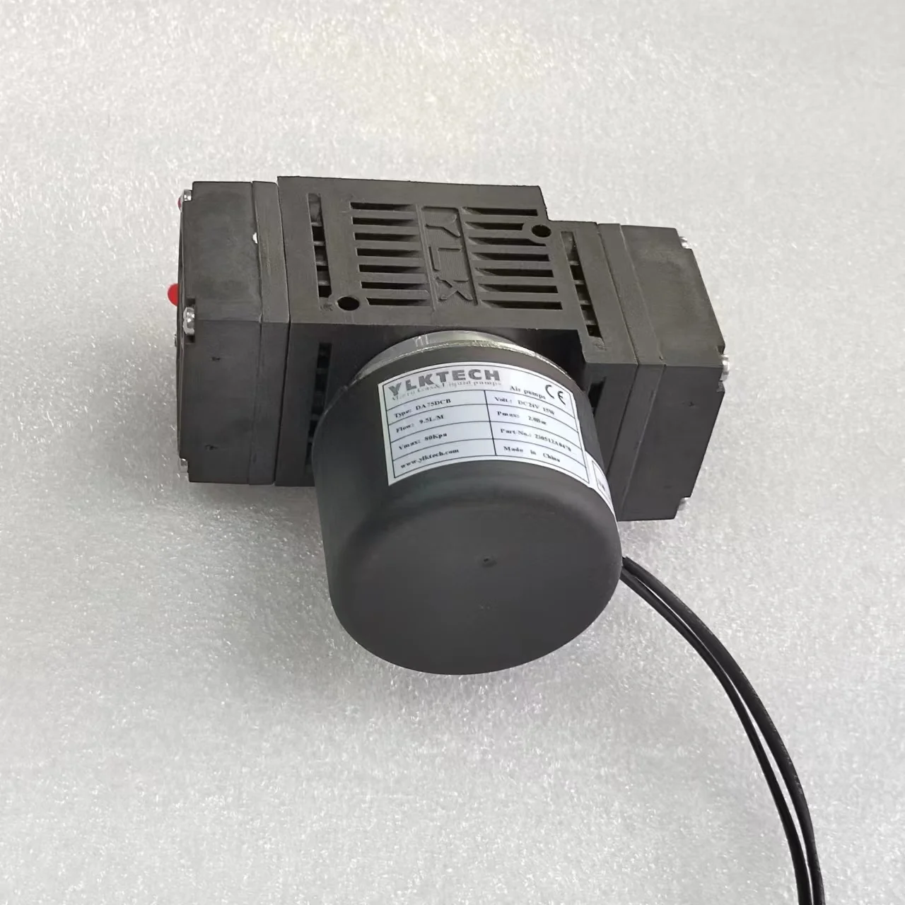 Миниатюрный DA75DCB воздушный насос с диафрагмой электрический 12V-24V низкого давления OEM поддержка применения