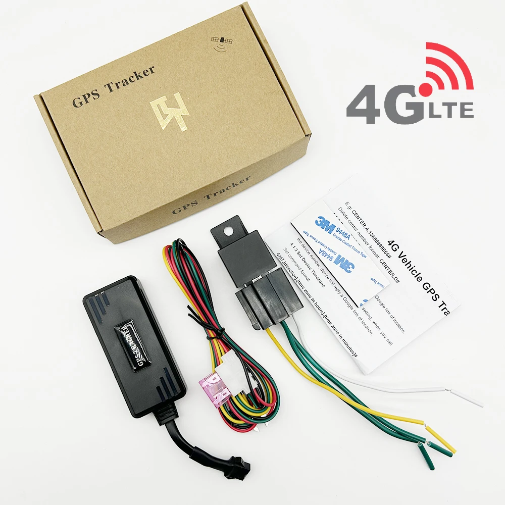 GT06 protocol 4G Vehicle GPS tracker real time Locator Rastreador gps moto 4G LTE CAT1 GPS Tracker