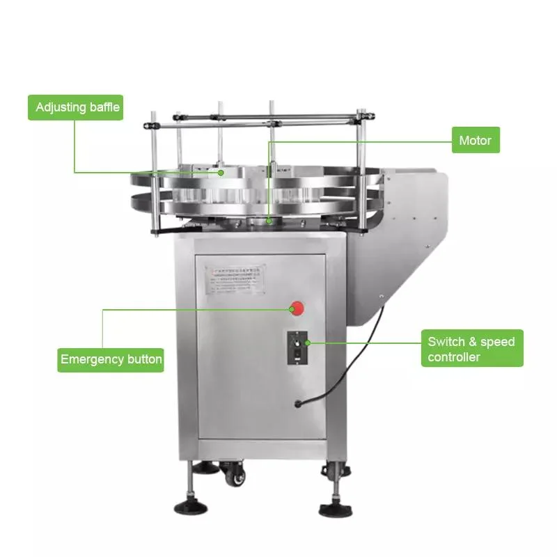 KAPACK Automatic Plastic Glass Can Tin Bottle Unscrambler Sorting Feeding Machine