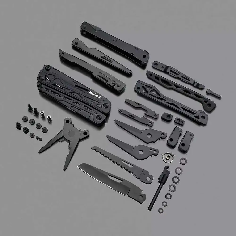  NEXTOOL Multi-function knife 10 IN 1 Portable Folding Knife Stainless Steel Opener Screwdriver