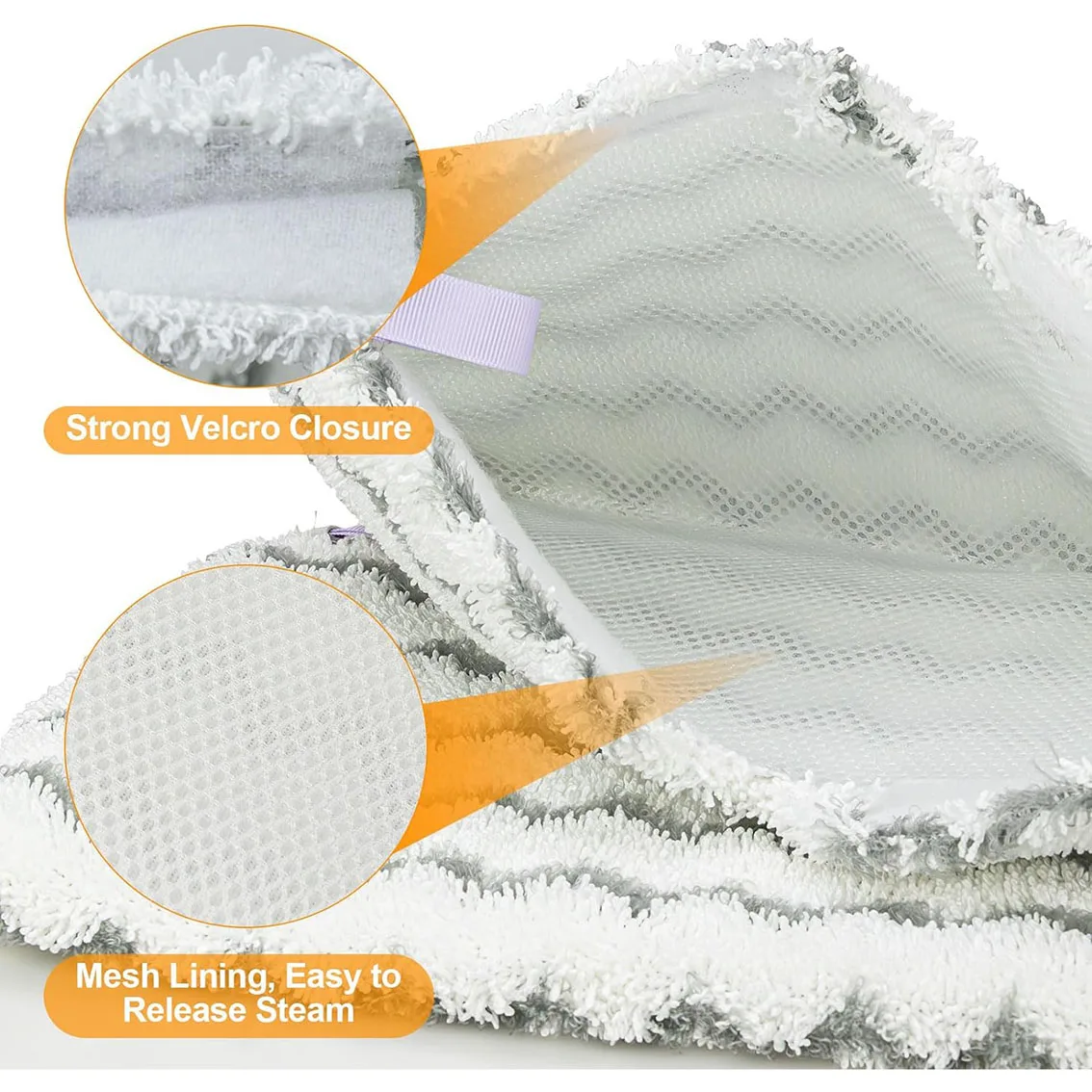 Microfiber Replacement Pads Steam Mop Compatible S3501 S3550 S3601 S3801 S3901 SE450 S3601D S3901D  vacuum cleaner floor brush