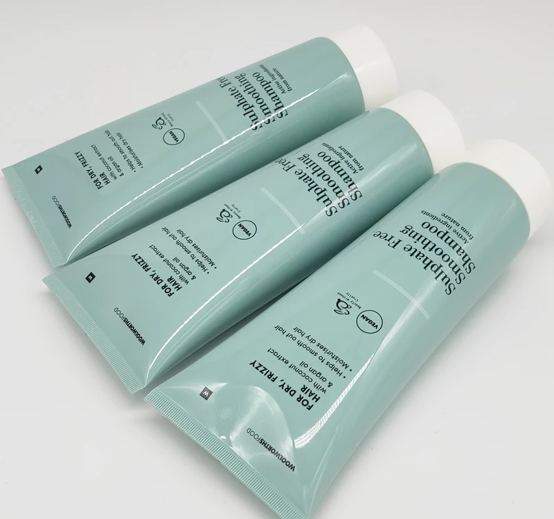30ml 60ml 100ml palegreen sulphate free smoothing conditioner active ingredients from nature  cosmetic packaging tube