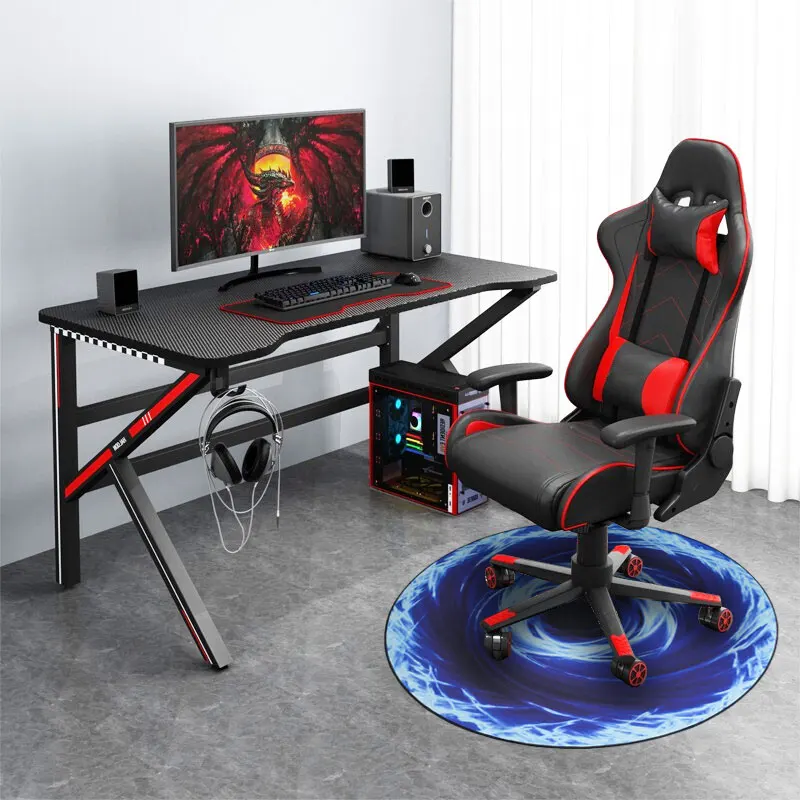 Custom Anti-slip Office Gaming Chair Mat RGB Game Mat Rubber Mat