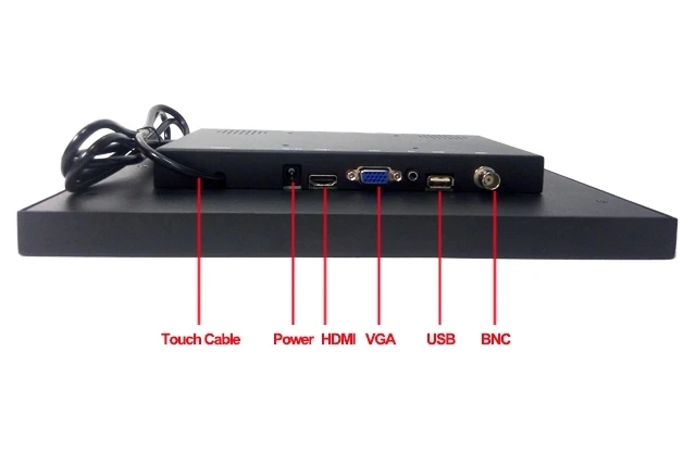 10 дюймов настенный сенсорный экран ЖК-монитор hdmi для