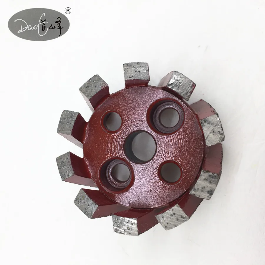Daofeng CNC Dish Pattern Profiling Wheel for Granite Marble Aluminum Diamond Abrasive Grinding Wheel with Metal Bonding Agent
