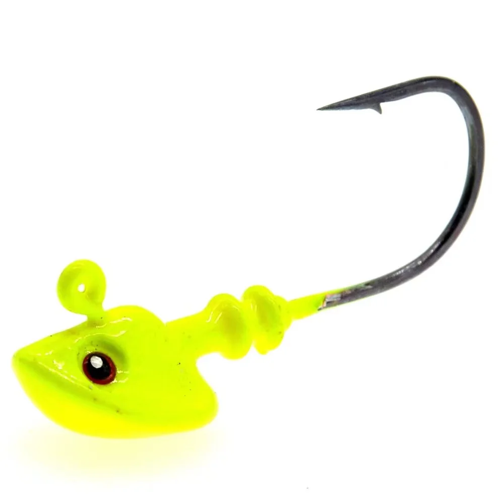 Fishing Accessories Lure Fishing  Materials Lure Fish head Soft bait hook Fishing Gear
