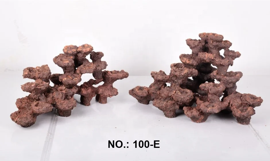 Coral Reef Rock 100-D A.S. Aquarium Decorative Stone Ceramic Rock for Large Fish Tank Live Rock Function
