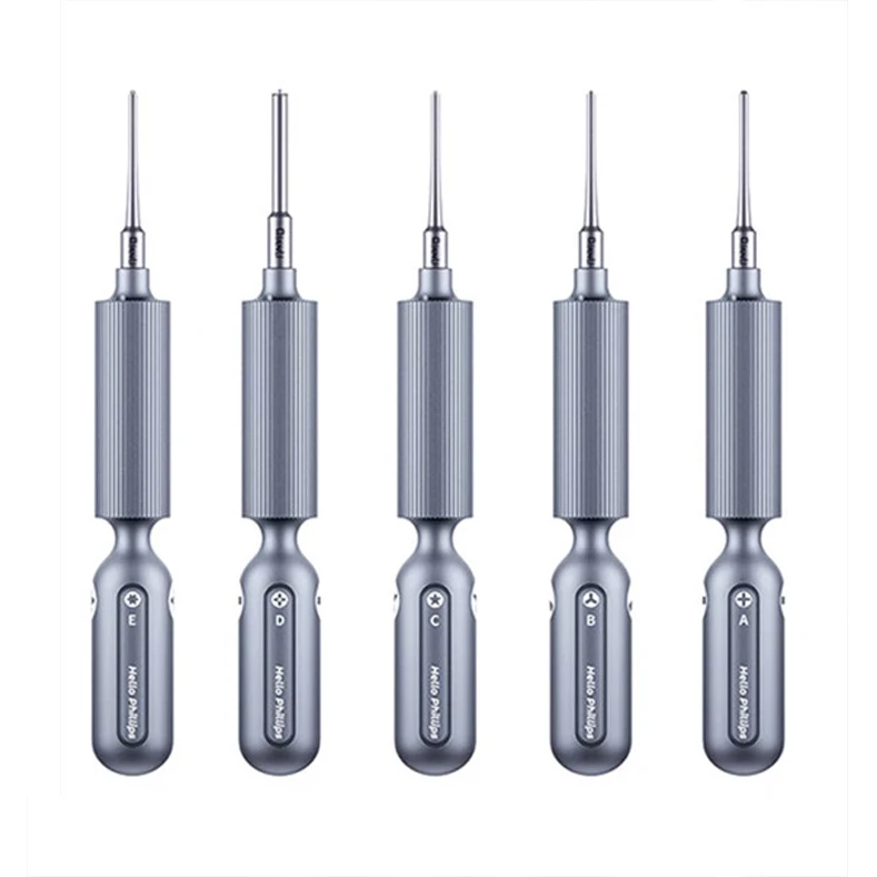 QIANLI Hello Phillips 3D Super Tactile Grip-type Precision Screwdriver Dual-bearing Phone Repair Disassembly Tool for iphone