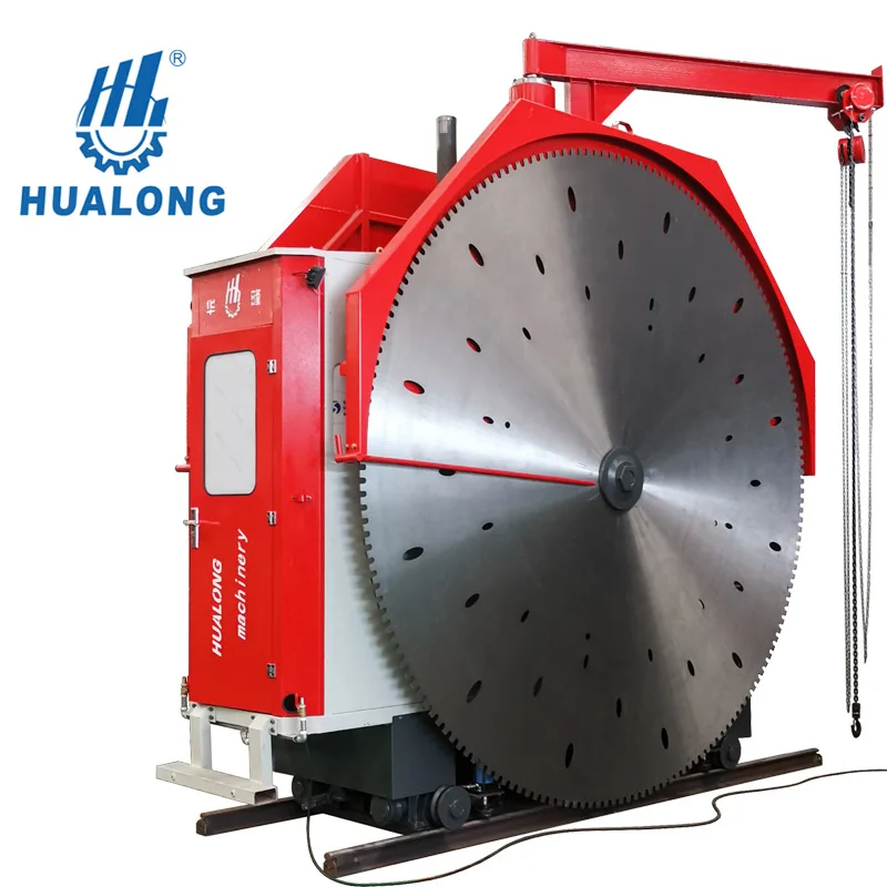 CE CertificationHualong Machinery Double Blade Stonecutter Mining Machine for Quarry with Invention Patent in America/India