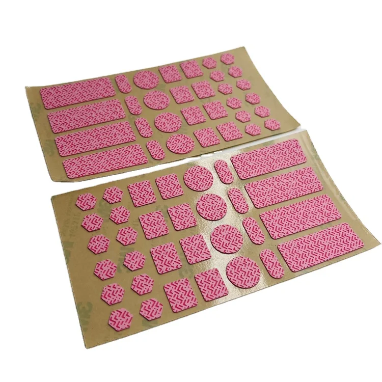 Индивидуальная черная безопасная резиновая текстура обертка противоскользящая лента наклейки для мыши