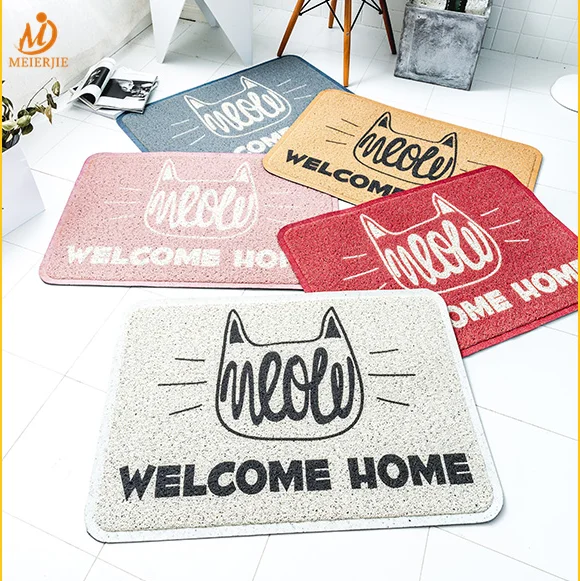 Best-selling high quality anti-slip dust removal PVC material waterproof and easy to clean doormat