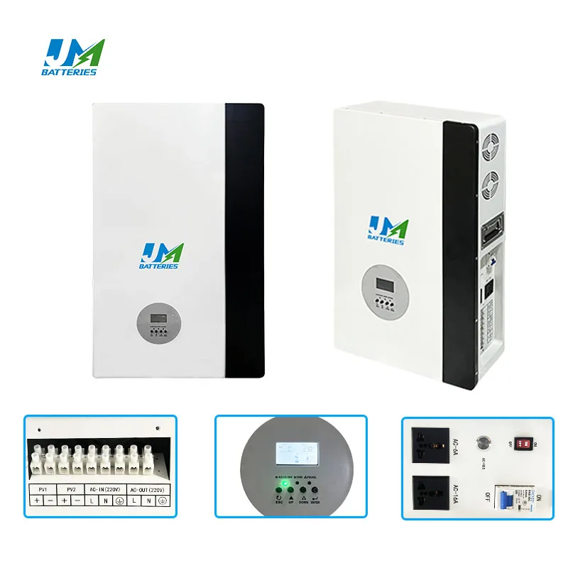 ESS All-In-One 5KW Inverter with Sodium 48V 5kWh 2.5kwh Home Solar Energy Wall-Mounted Battery Capacity CAN Port