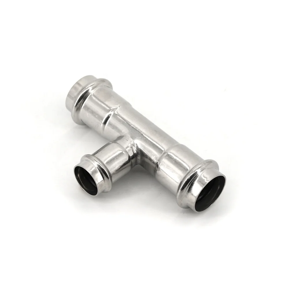HS stainless steel 304/316 pipe fittings Coupling, Elbow, Tee press fittings