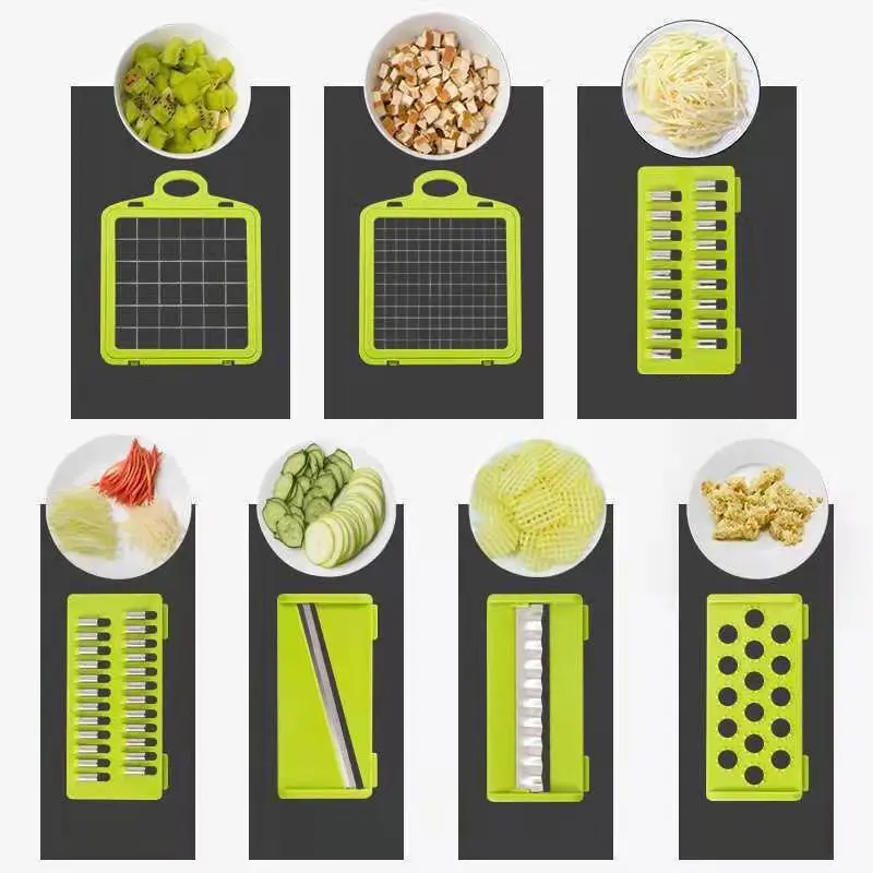 Best Selling Kitchen Multifunctional Vegetable And Fruit Chopping And Slicing Manual Vegetable Cutter