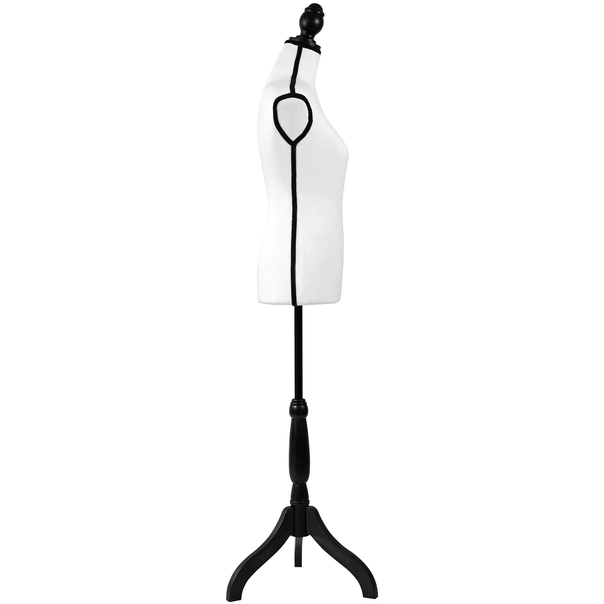 White Female Mannequin Torso Customized Headless Mannequin Adjustable Sewing Half Body Tailoring Female Mannequin