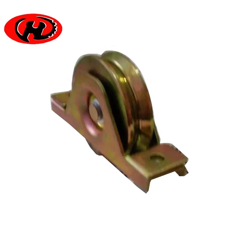zinc coating Trapezoidal Triangular Wheel Pulley Roller for Sliding Gate Door