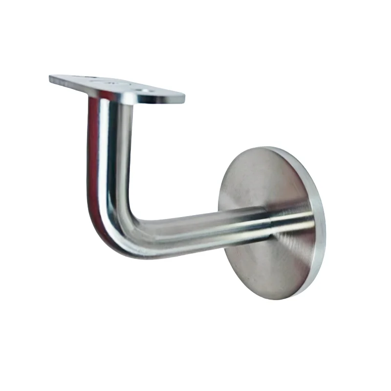 Stainless Steel L Type Stair Handrail Bracket Wholesale bracket handrail fittings Stainless Steel Balustrade & Handrails