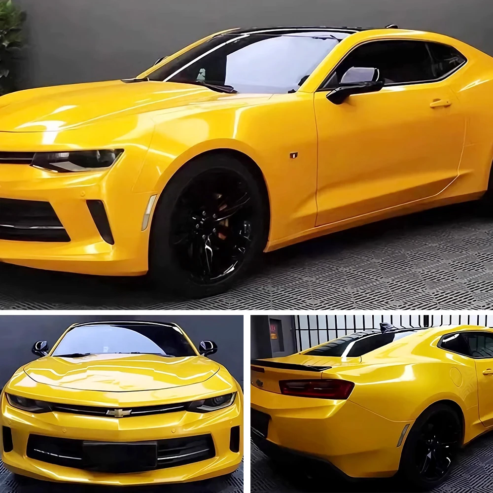 Самая продаваемая ультраяркая металлическая пленка для автомобиля меняющая цвет защищает поверхность краски и меняет