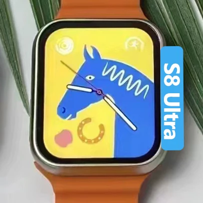 New S8 Ultra Smartwatch Series 8 Pro Max Smart Watch 8 With Blood Pressure Heart Rate Monitoring