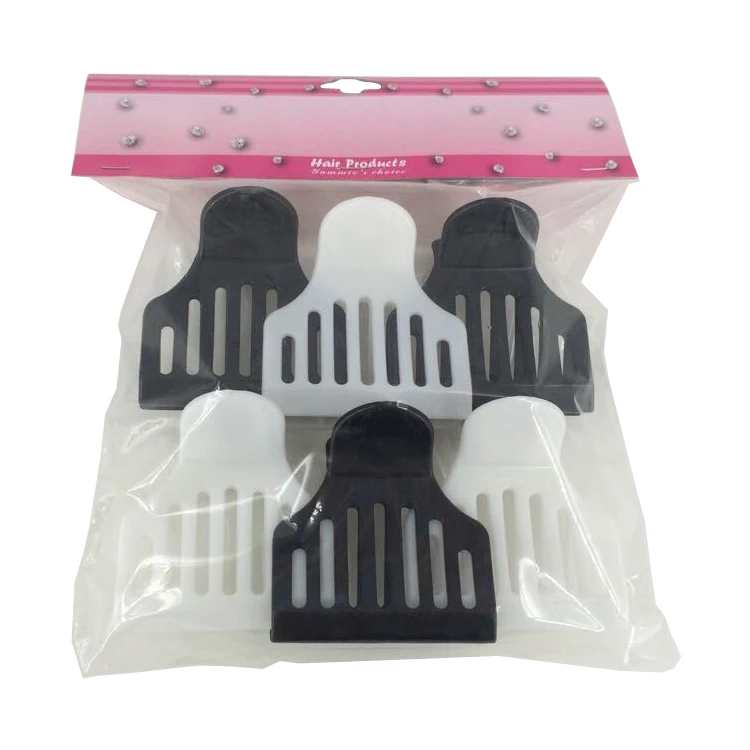 6PK Strong Holding Roller Clips Beauty Hair patterns Hair Clamps
