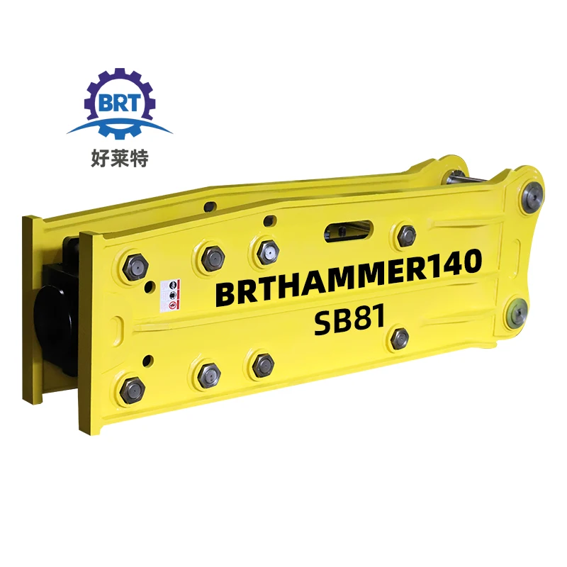 Excavator Breaker Earth-moving Machinery ExcavatorSB81 hydraulic rock breaker parts