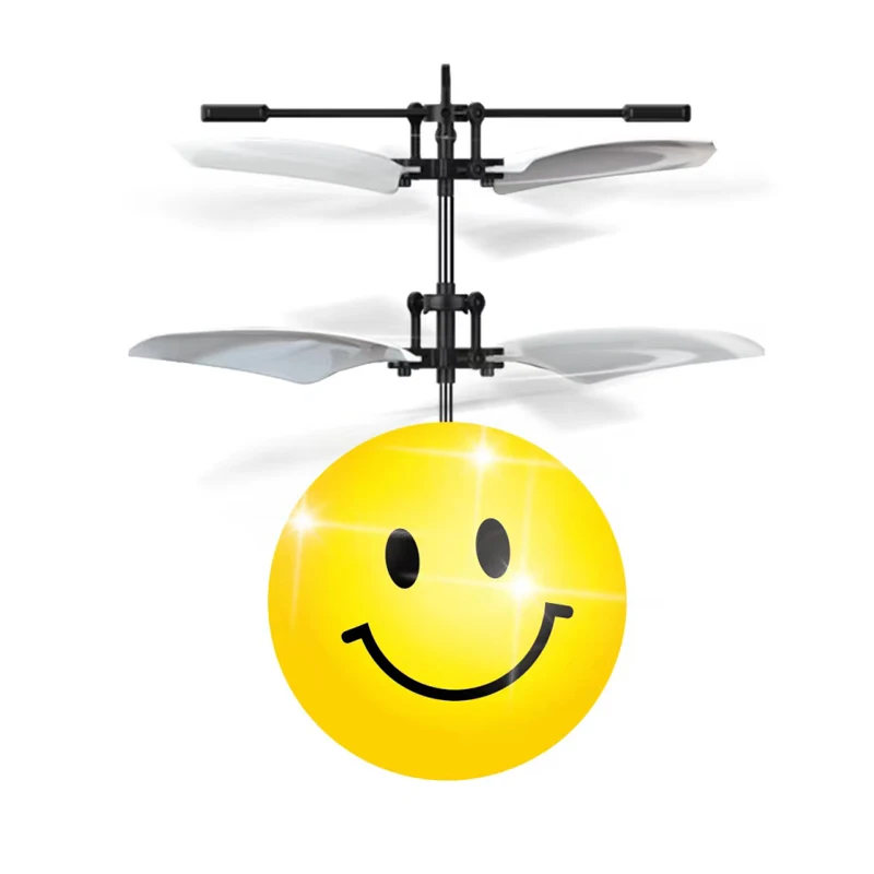 Mini Model Flying Toys Kid Sensor Infrared Mini Helicopters Remote Control Aircraft Induction Flying Ball Toy